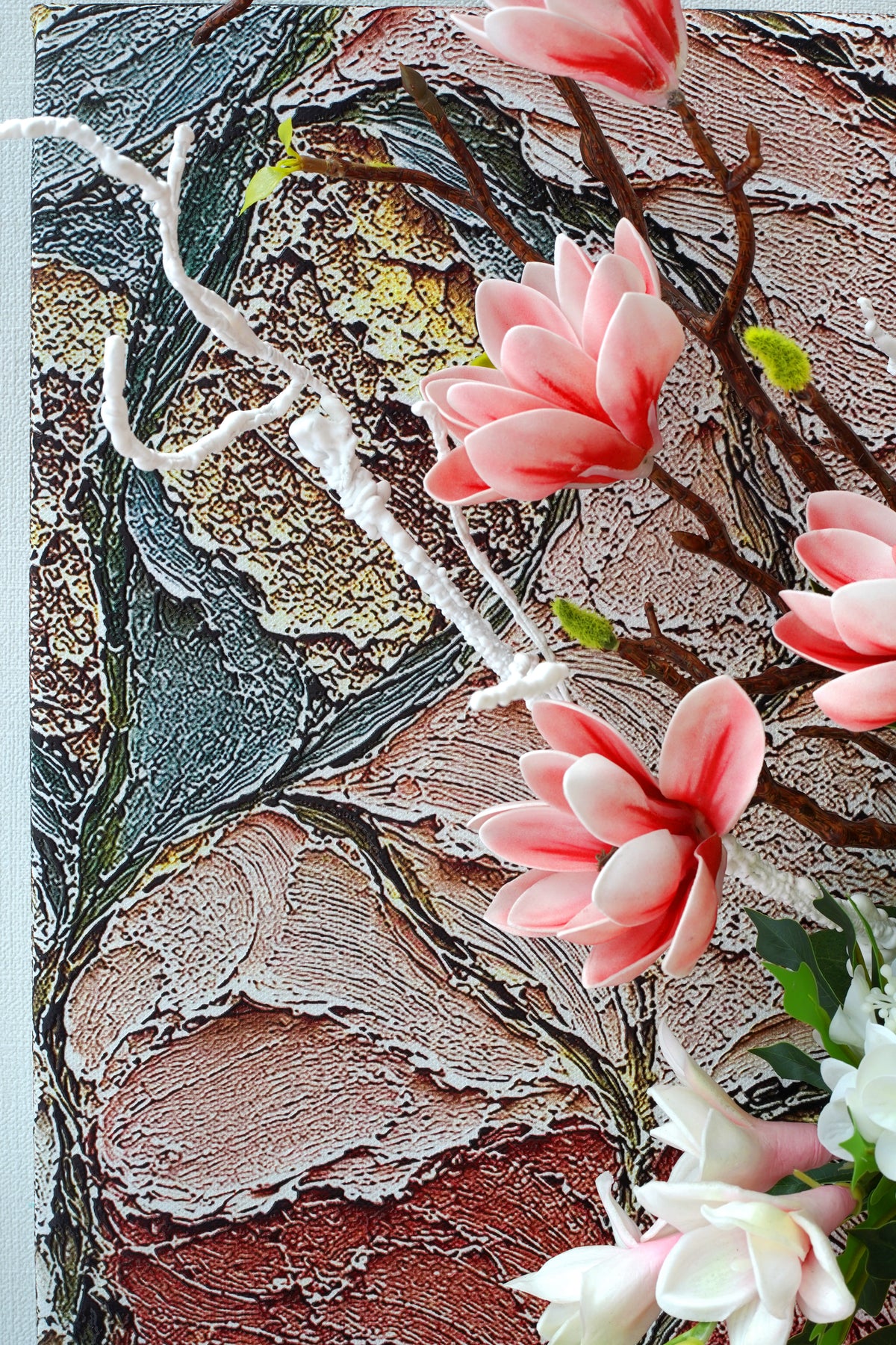 Flora en impasto