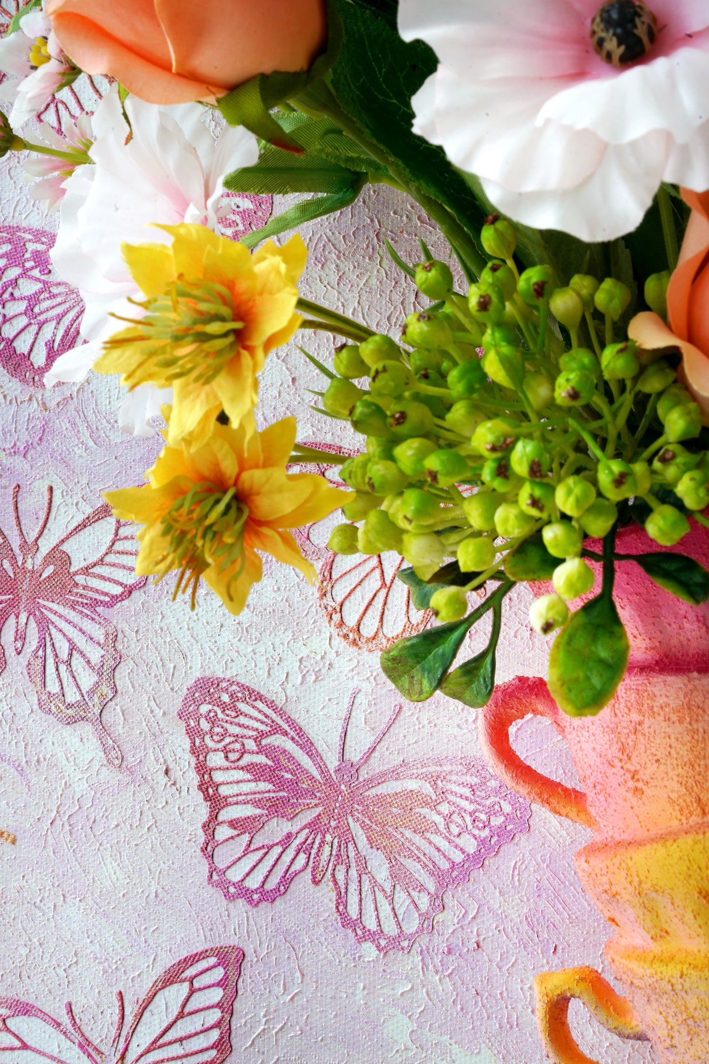 Tea Reverie of Butterflies